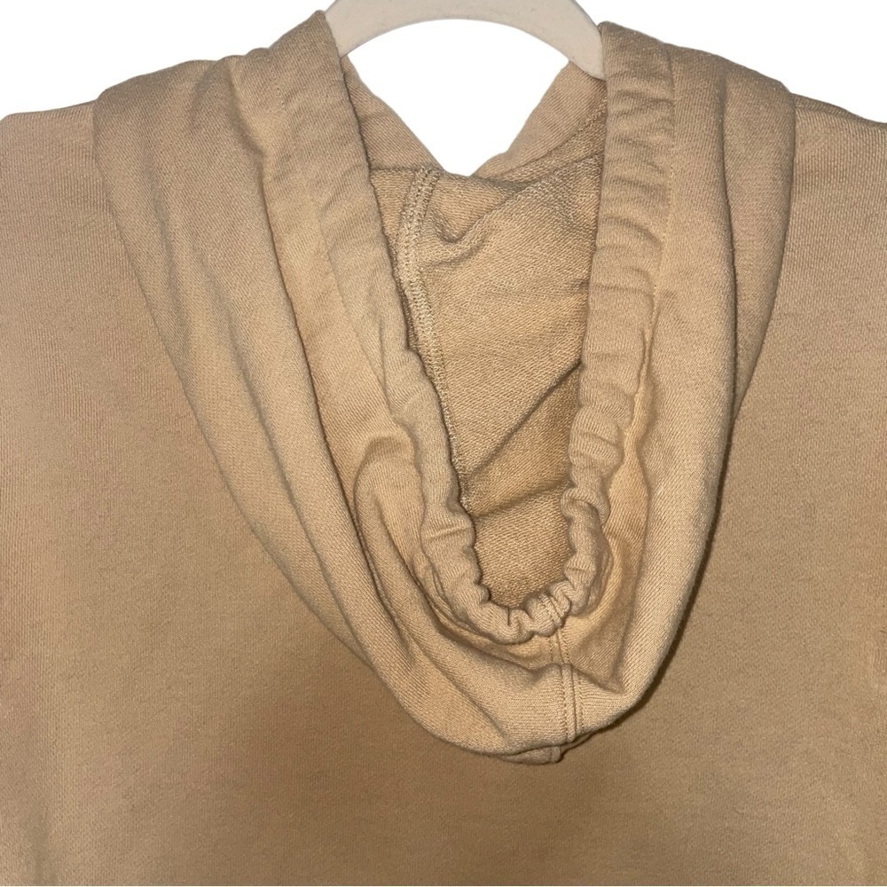 MADEWELL Dip-Dye Drawstring Hoodie Sweatshirt Dropped Shoulder Desert Dunes S - Picture 12 of 16